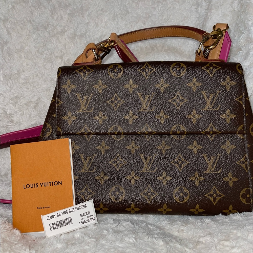 Louis Vuitton Cluny handbag